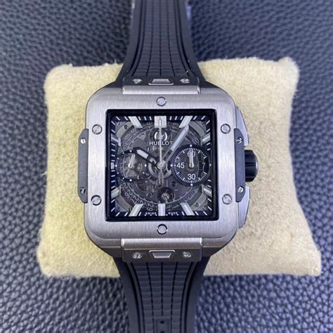 hublot square bang replica|hublot chronograph big bang.